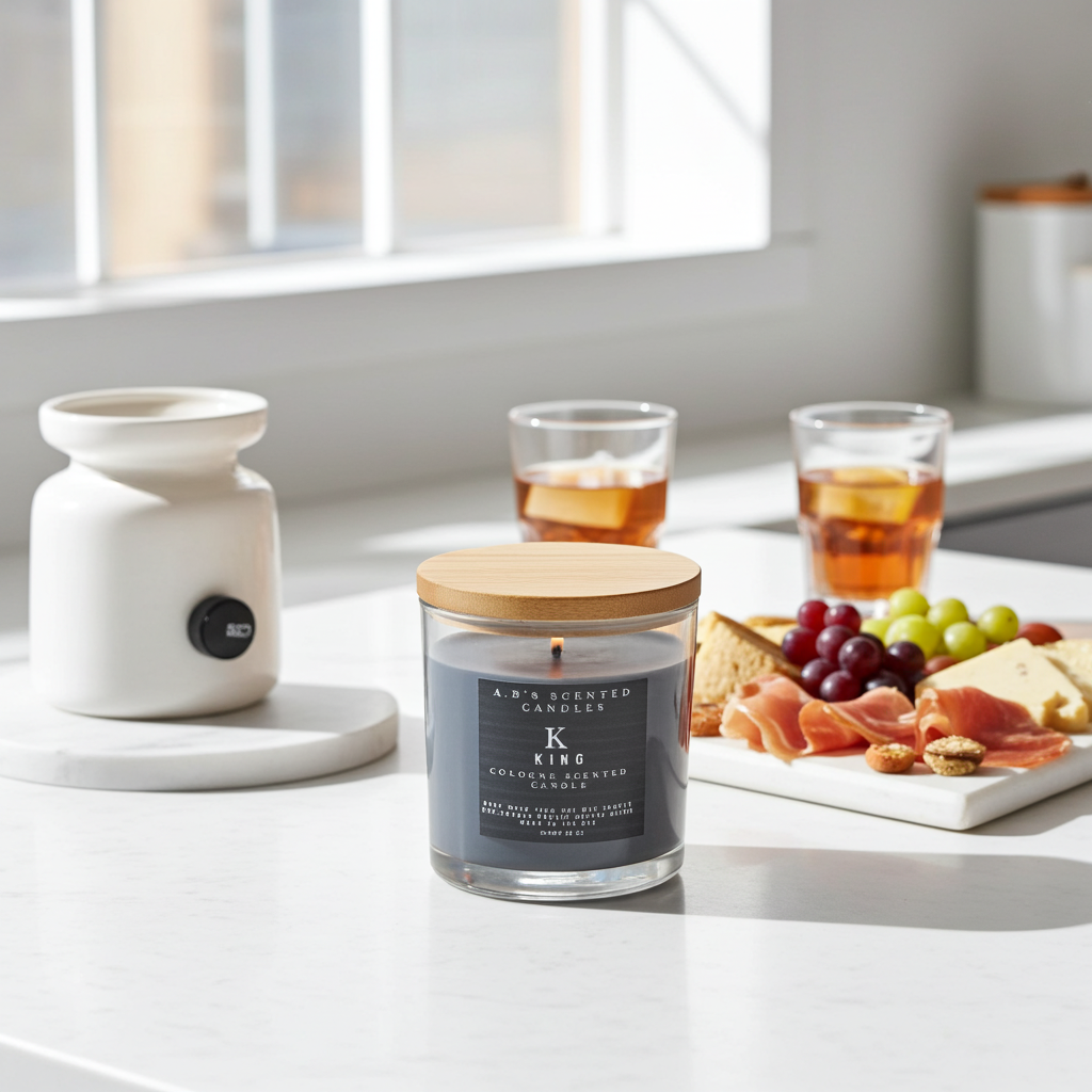 King Cologne Scented Candle
