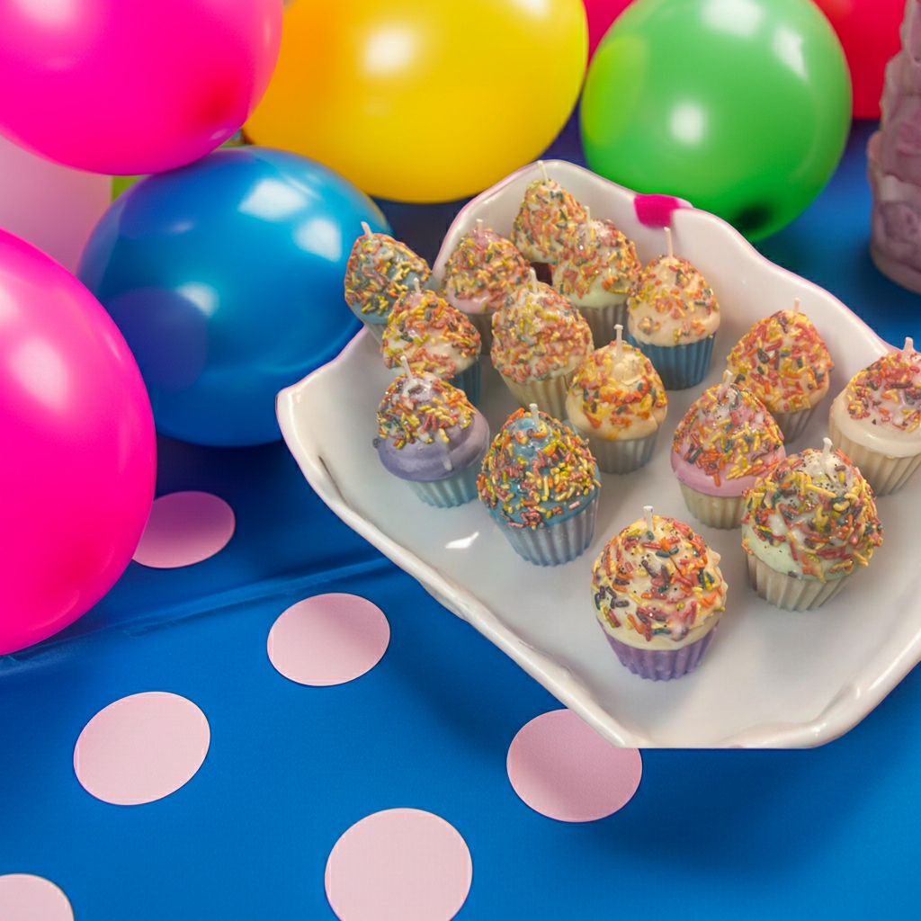 Cupcake Scented Candles