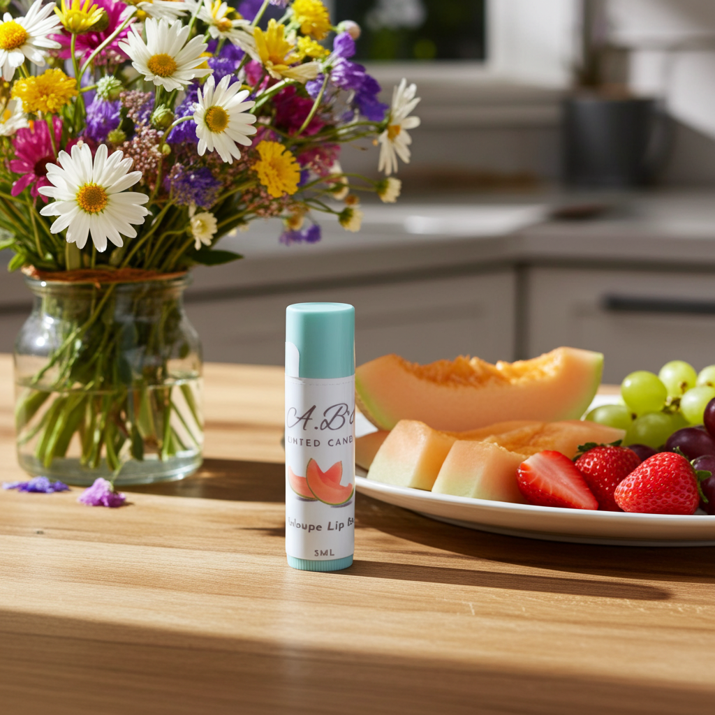 Cantaloupe Scented Lip Balm