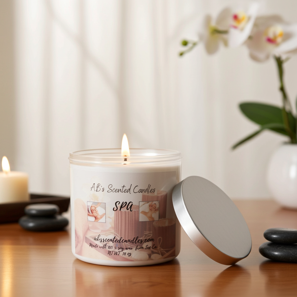 Spa Scented  Candles