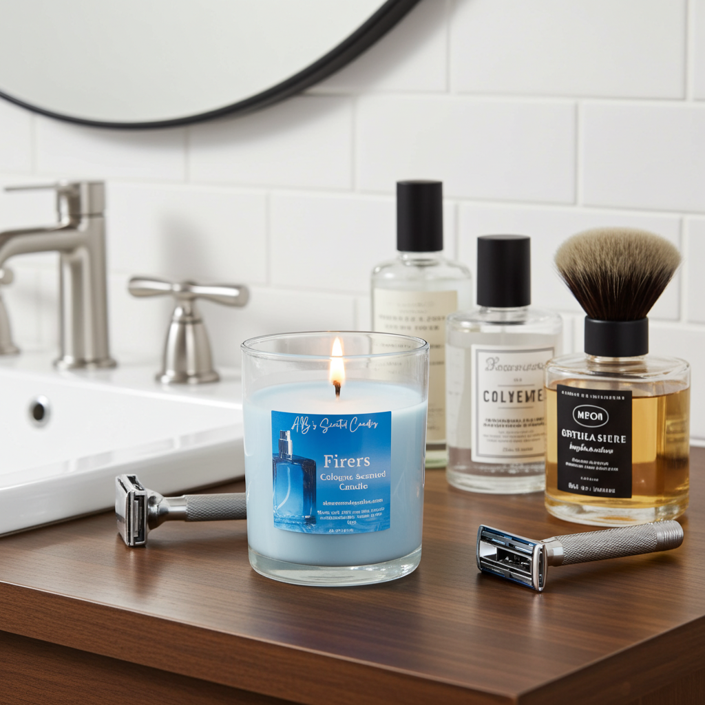 Firers Cologne  Candle