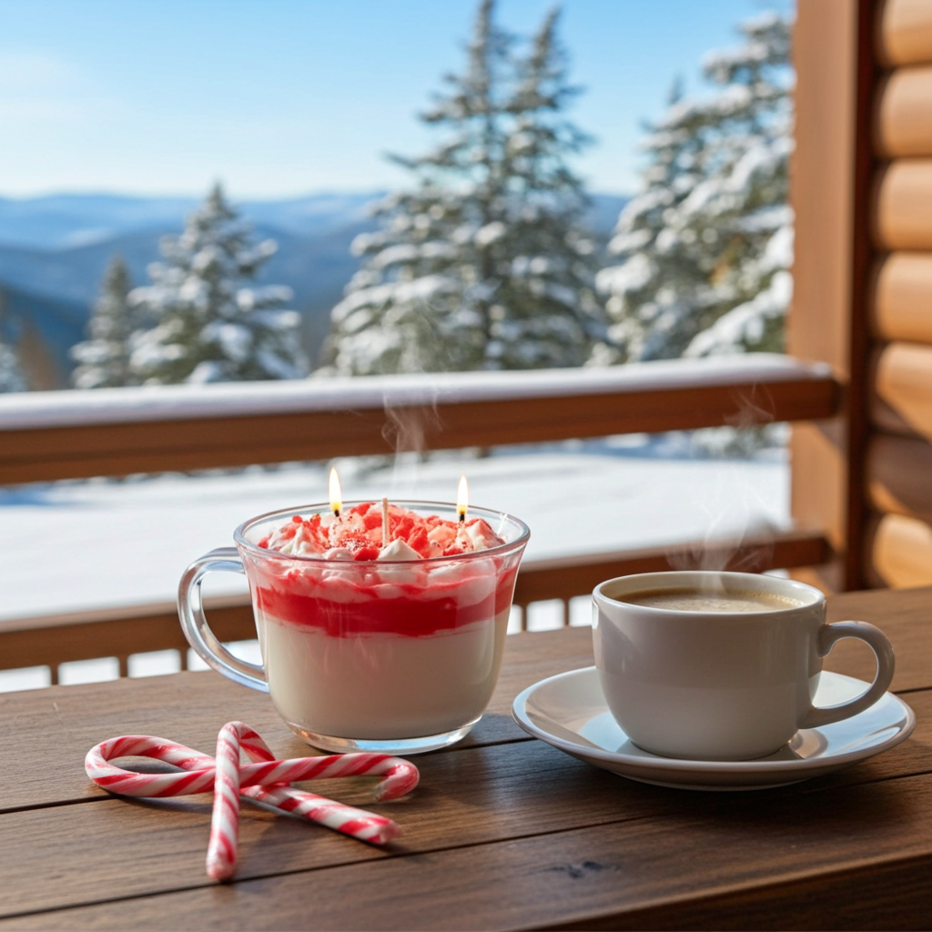 Sweet Peppermint 18 oz candle