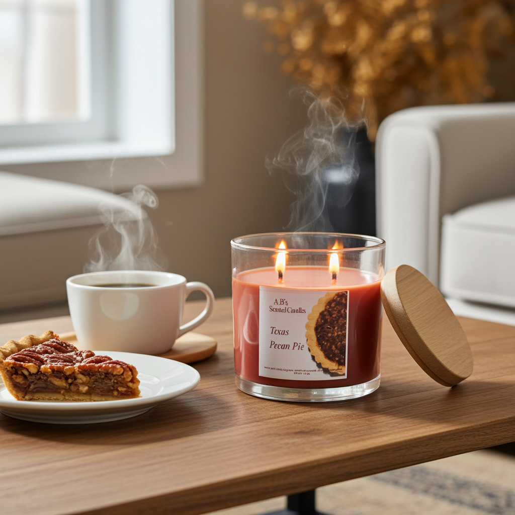 Texas pecan pie Candle