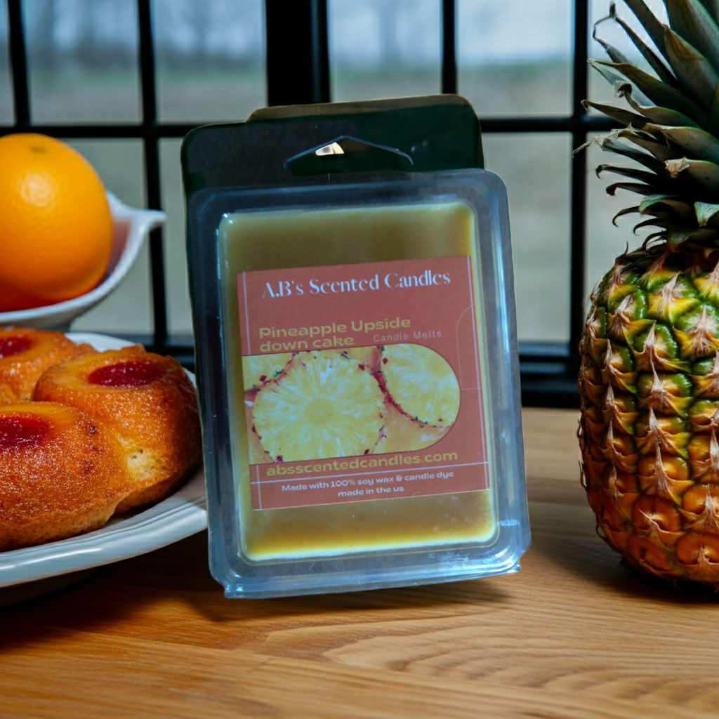 Pineapple upside down cake candle melts