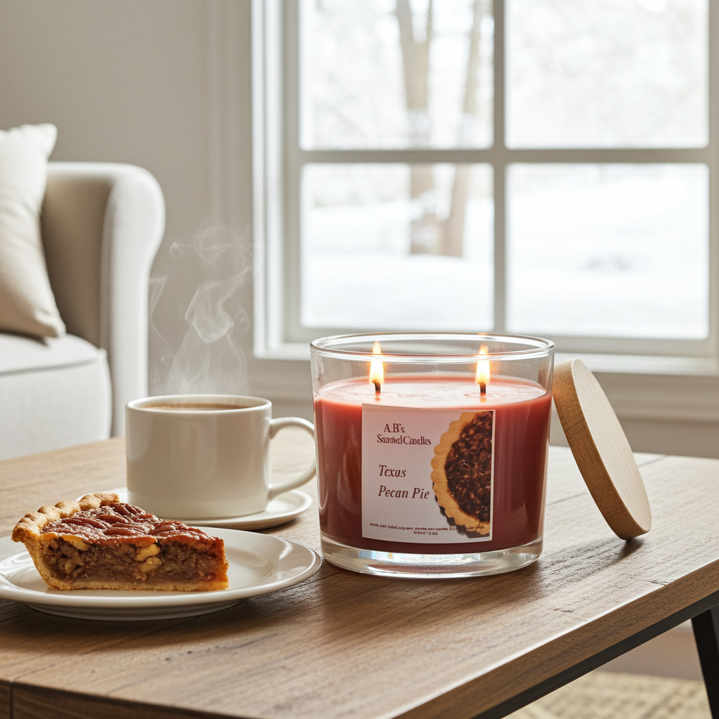 Texas pecan pie Candle