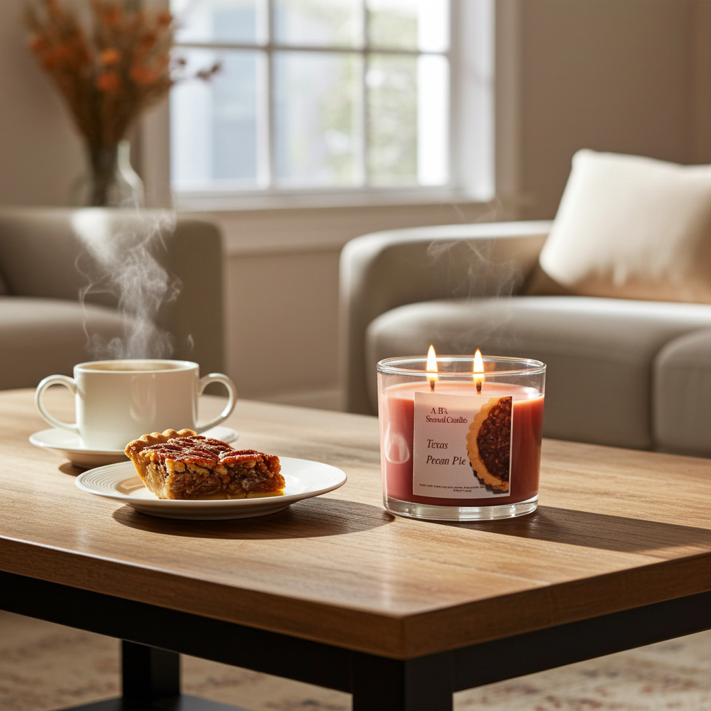 Texas pecan pie Candle