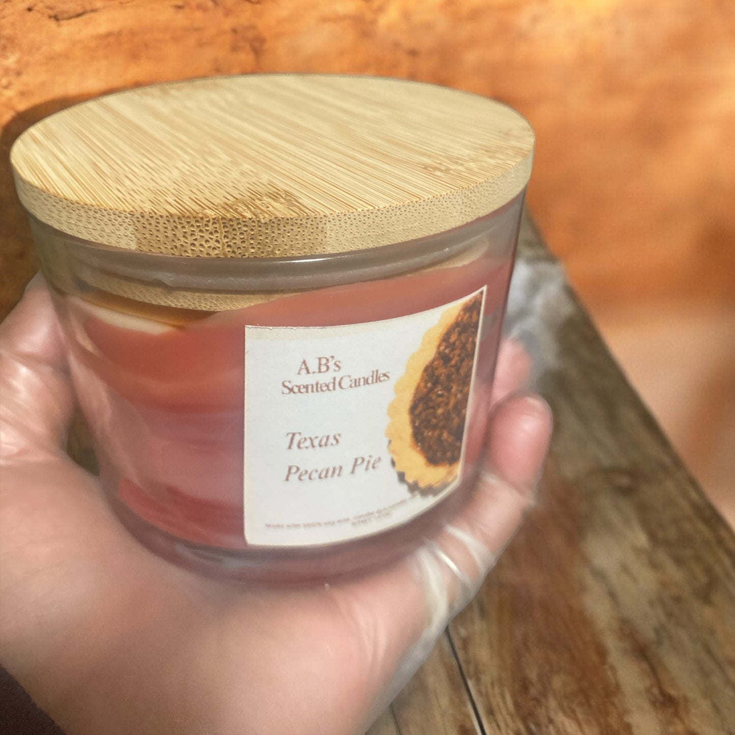 Texas pecan pie Candle