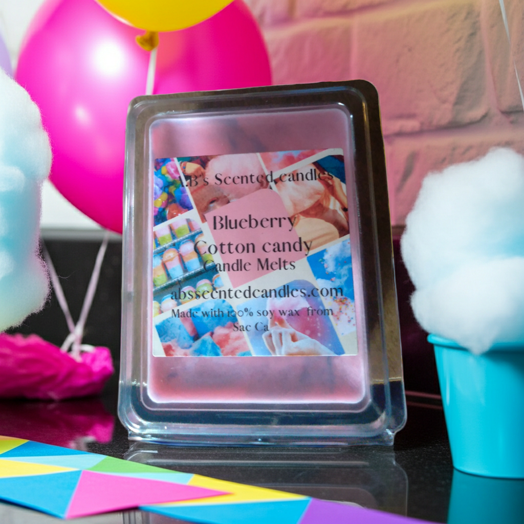 Blueberry Cotton Candy Candle