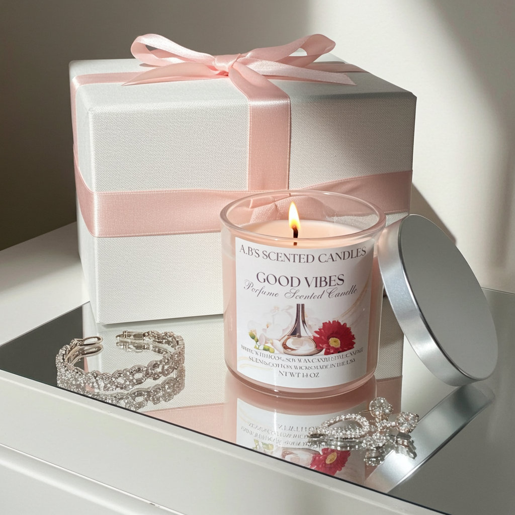 Perfume  Candle Gift set