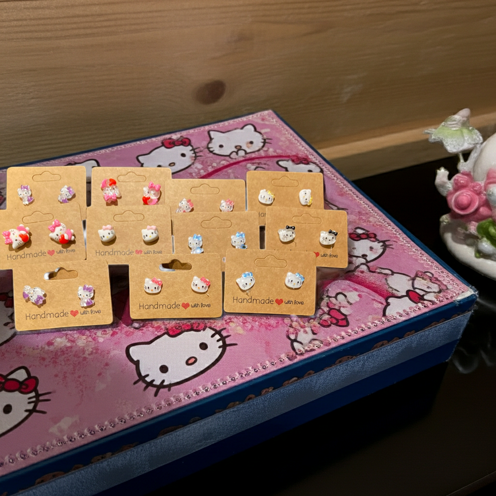 Hello Kitty earrings