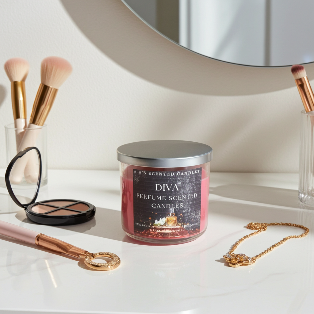 Diva Perfume Scented Candles