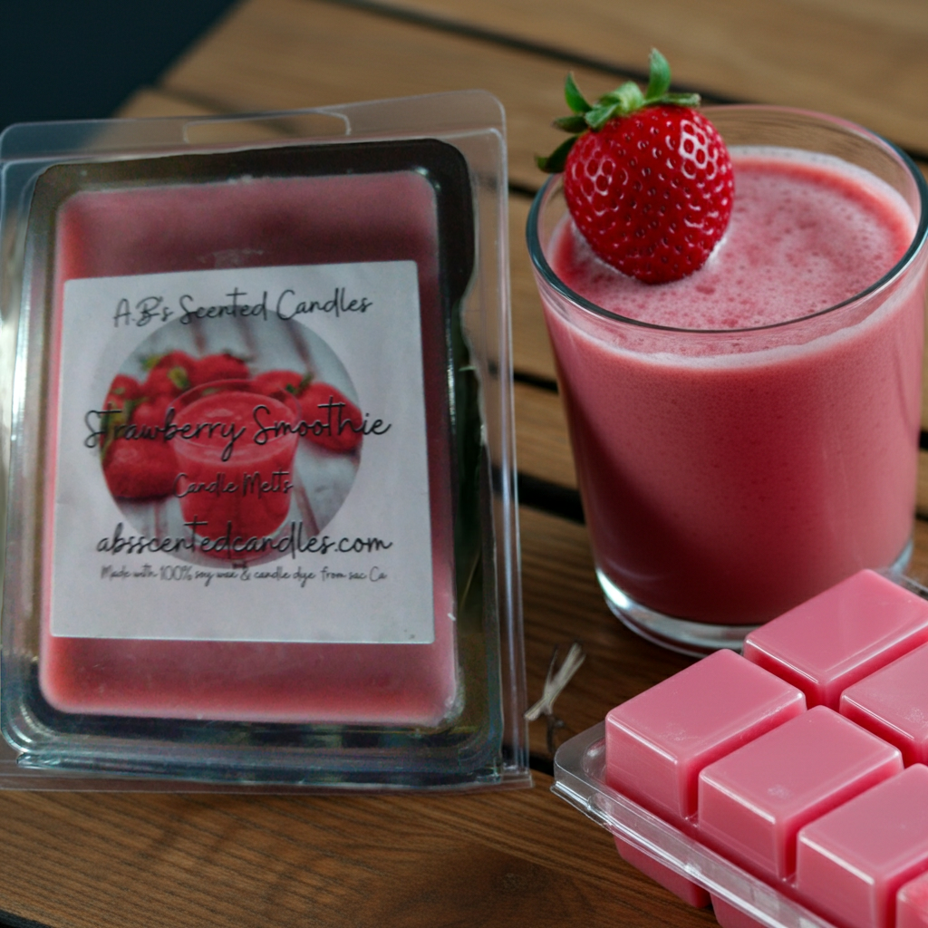 Strawberry Smoothie candle melts