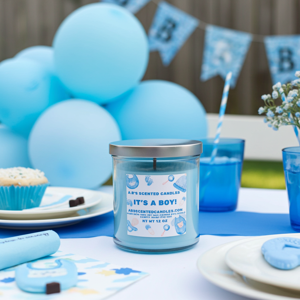 It's a Boy Scented Candle