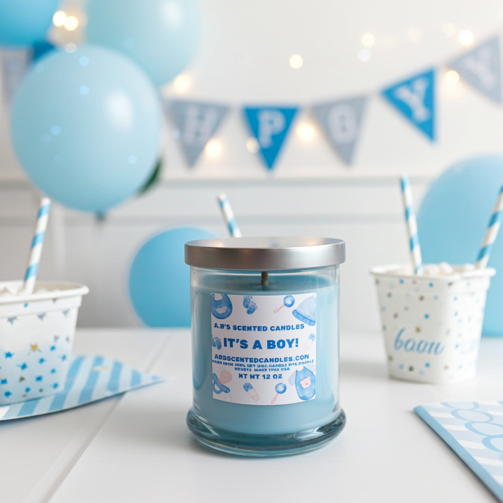 It's a Boy Scented Candle