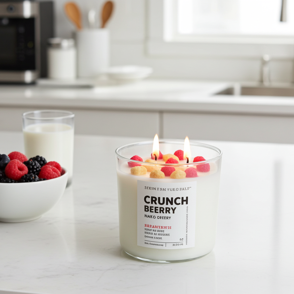 crunch Berries Cereal Scented candle