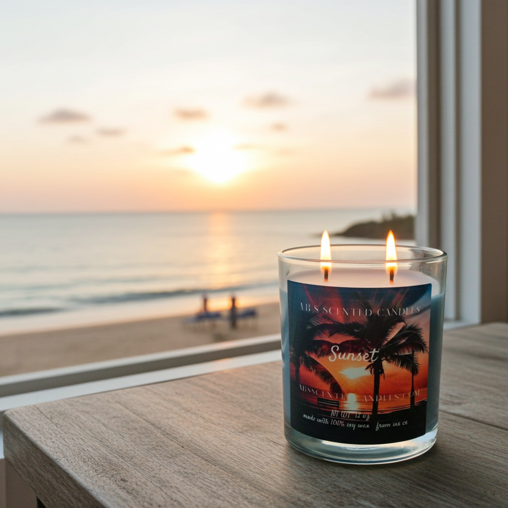Sunset Scented Candle