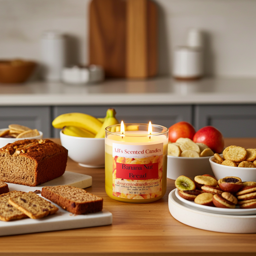 Banana Nut Bread Scented Candles