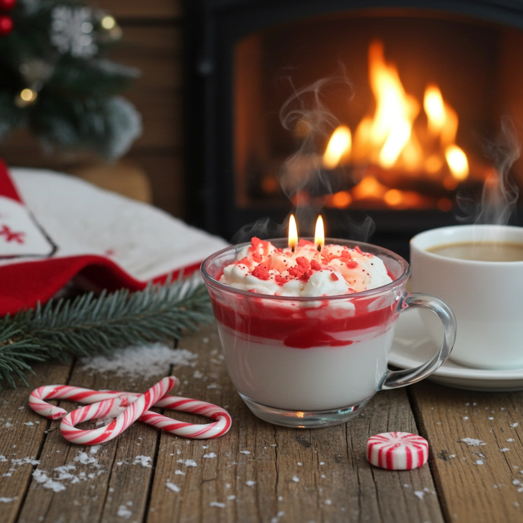 Sweet Peppermint 18 oz candle