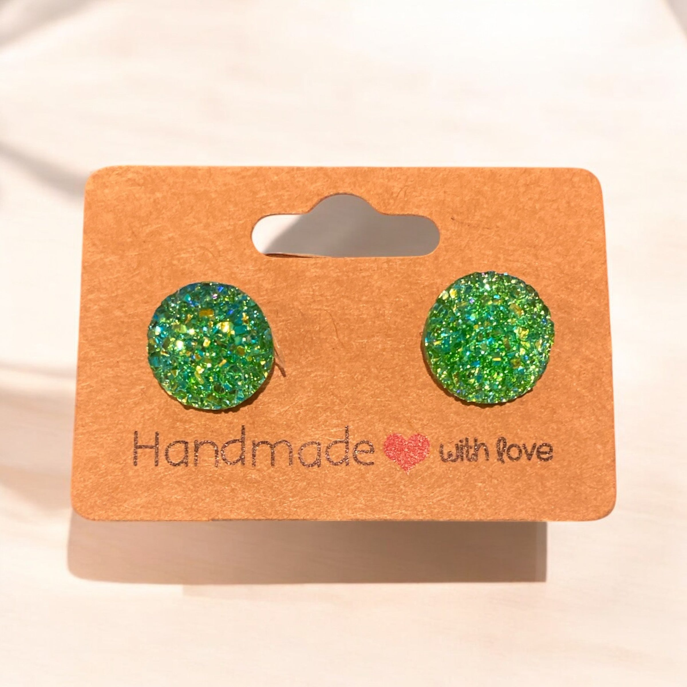 sparkling earrings
