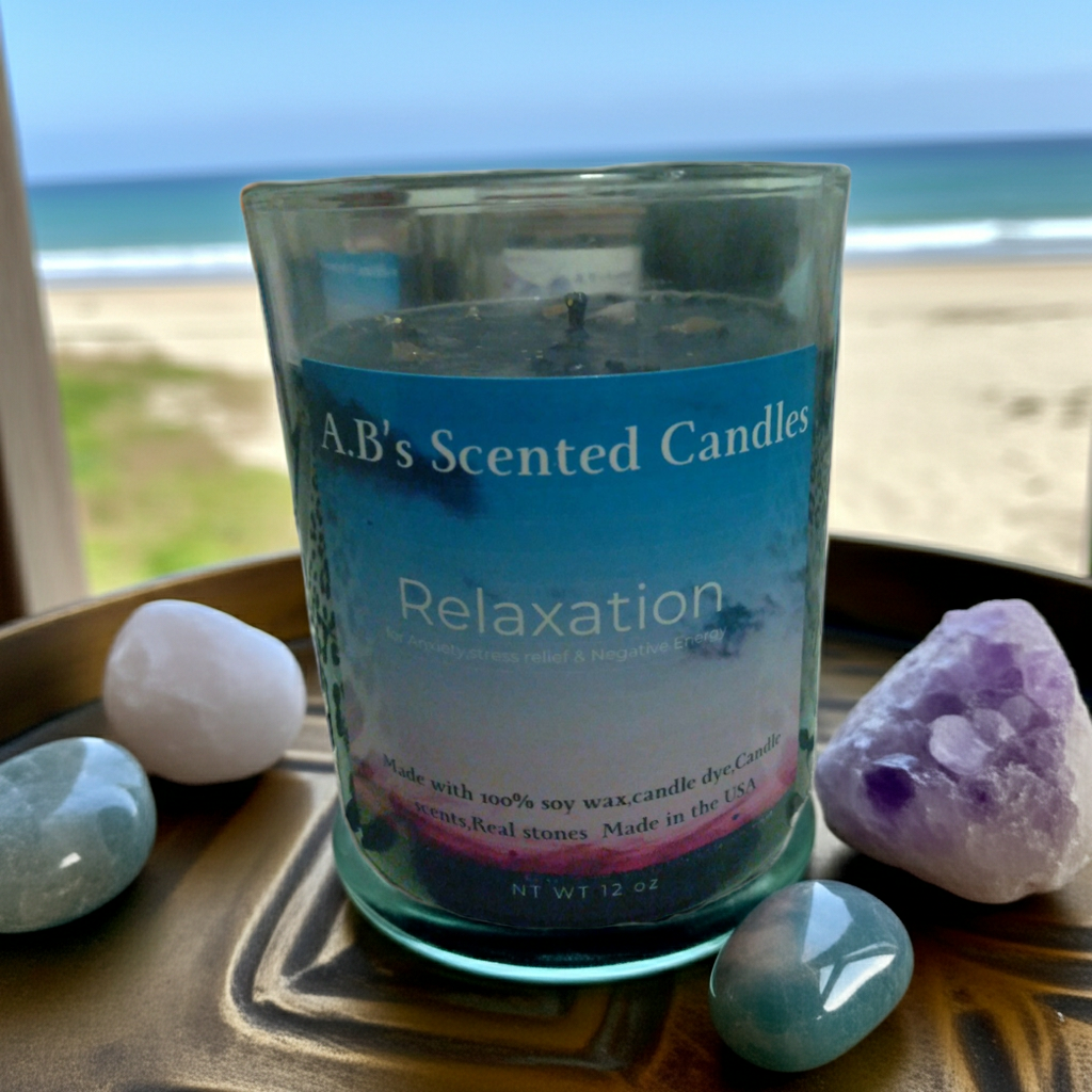 Relaxation Crystal Scent Candles