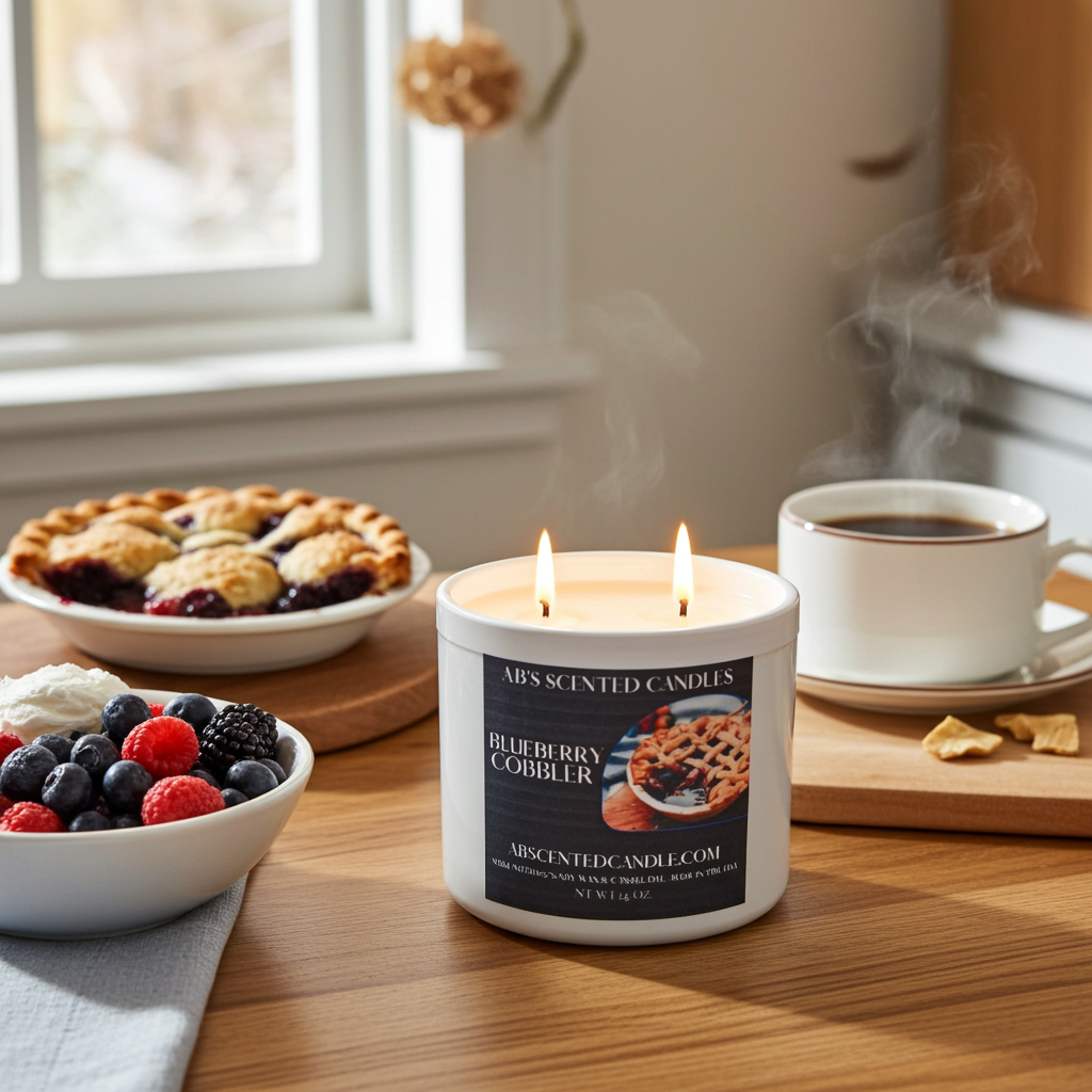 Blueberry Cobbler Scented Candles