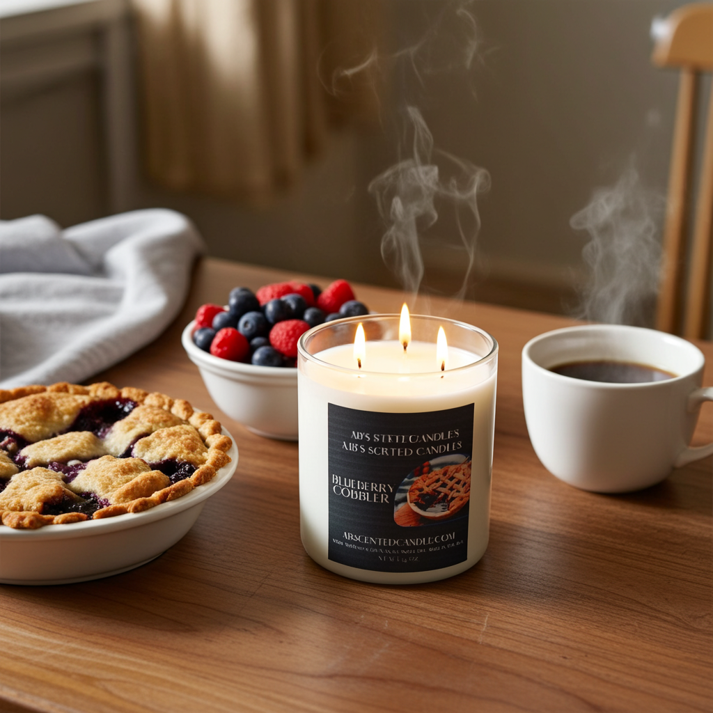 Blueberry Cobbler Scented Candles