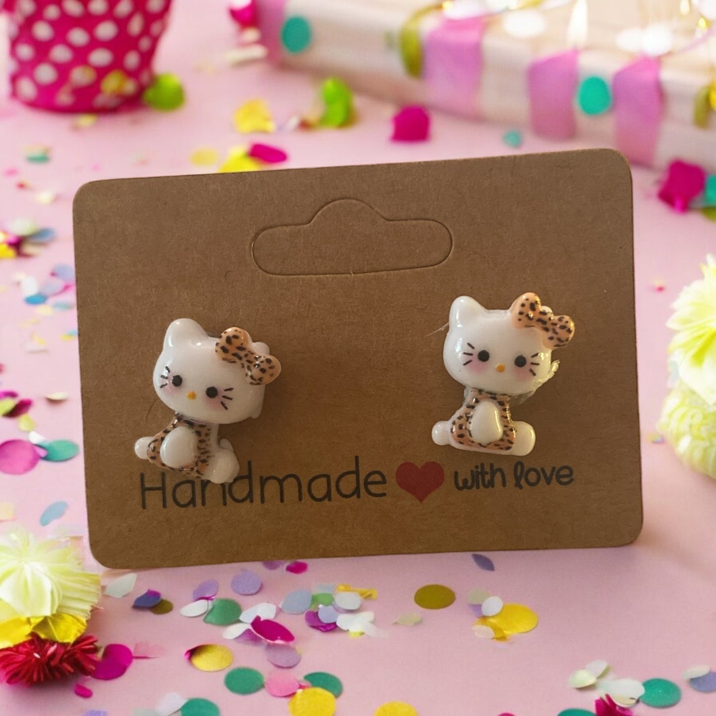 Hello Kitty Leopard print Erring