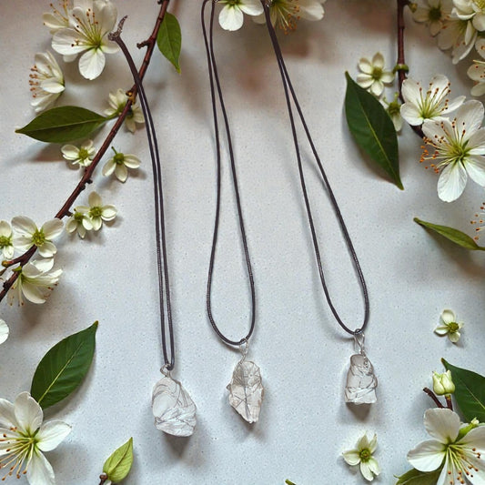 Clear Quartz Necklaces -known for Healing ,balance,manifestation,