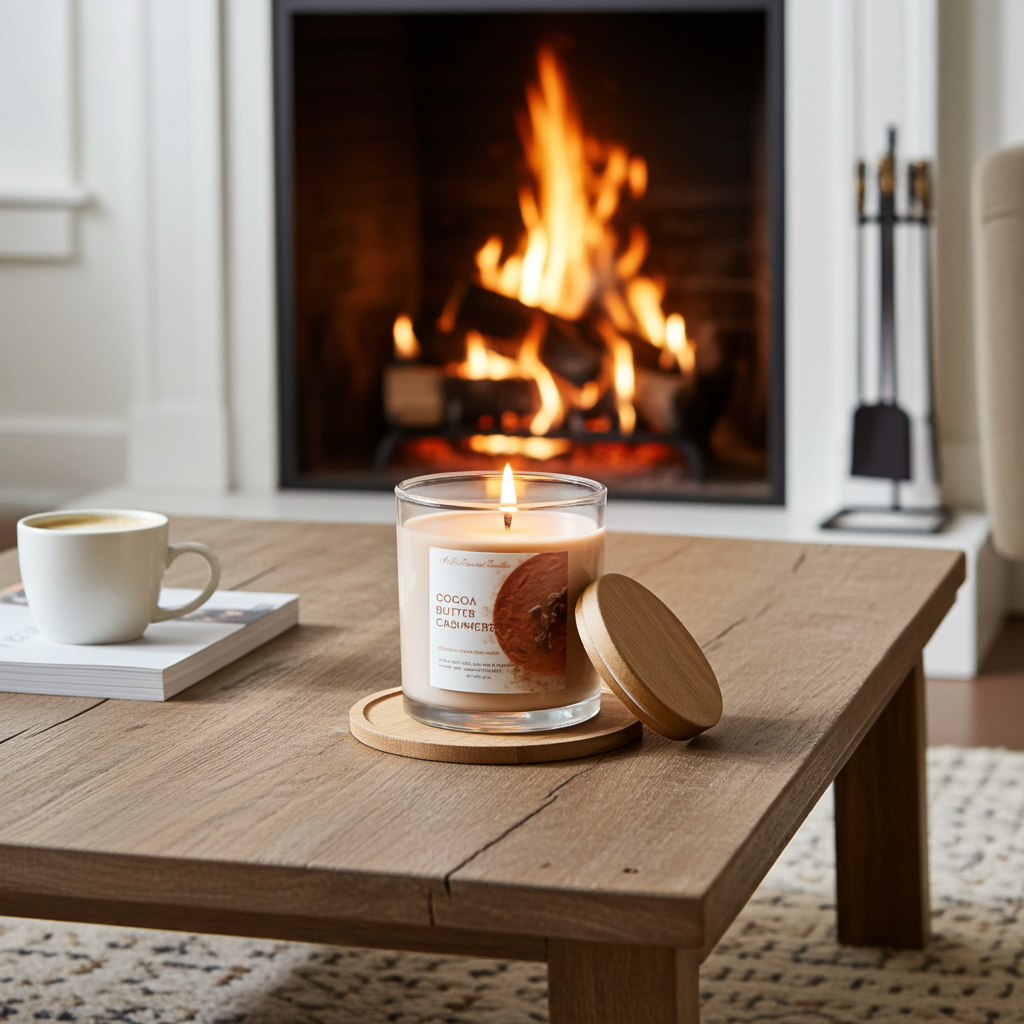 Cocoa Butter Cashmere Scented Candles
