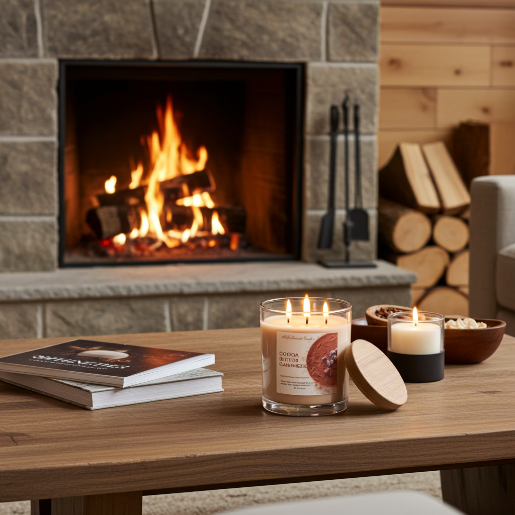 Cocoa Butter Cashmere Scented Candles