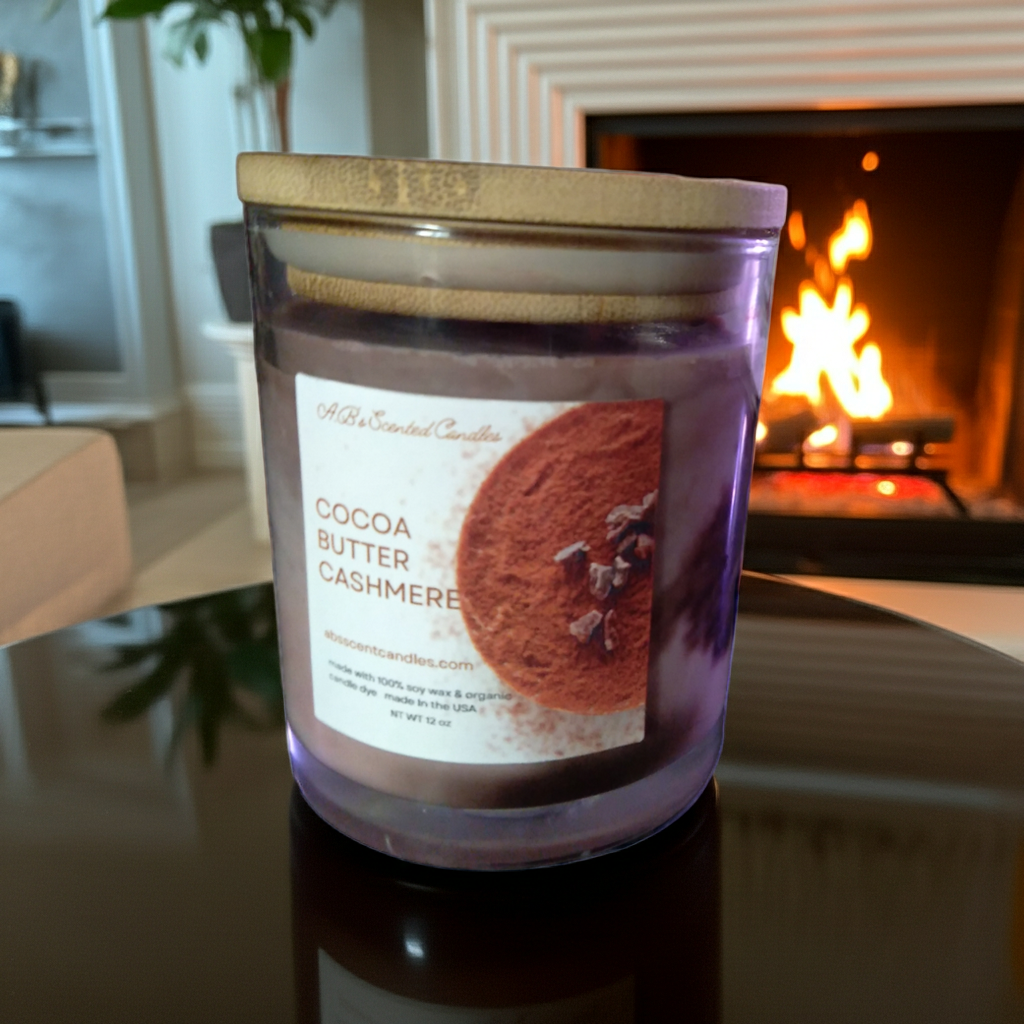 Cocoa Butter Cashmere Scented Candles