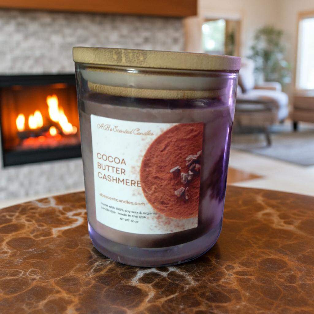 Cocoa Butter Cashmere Scented Candles