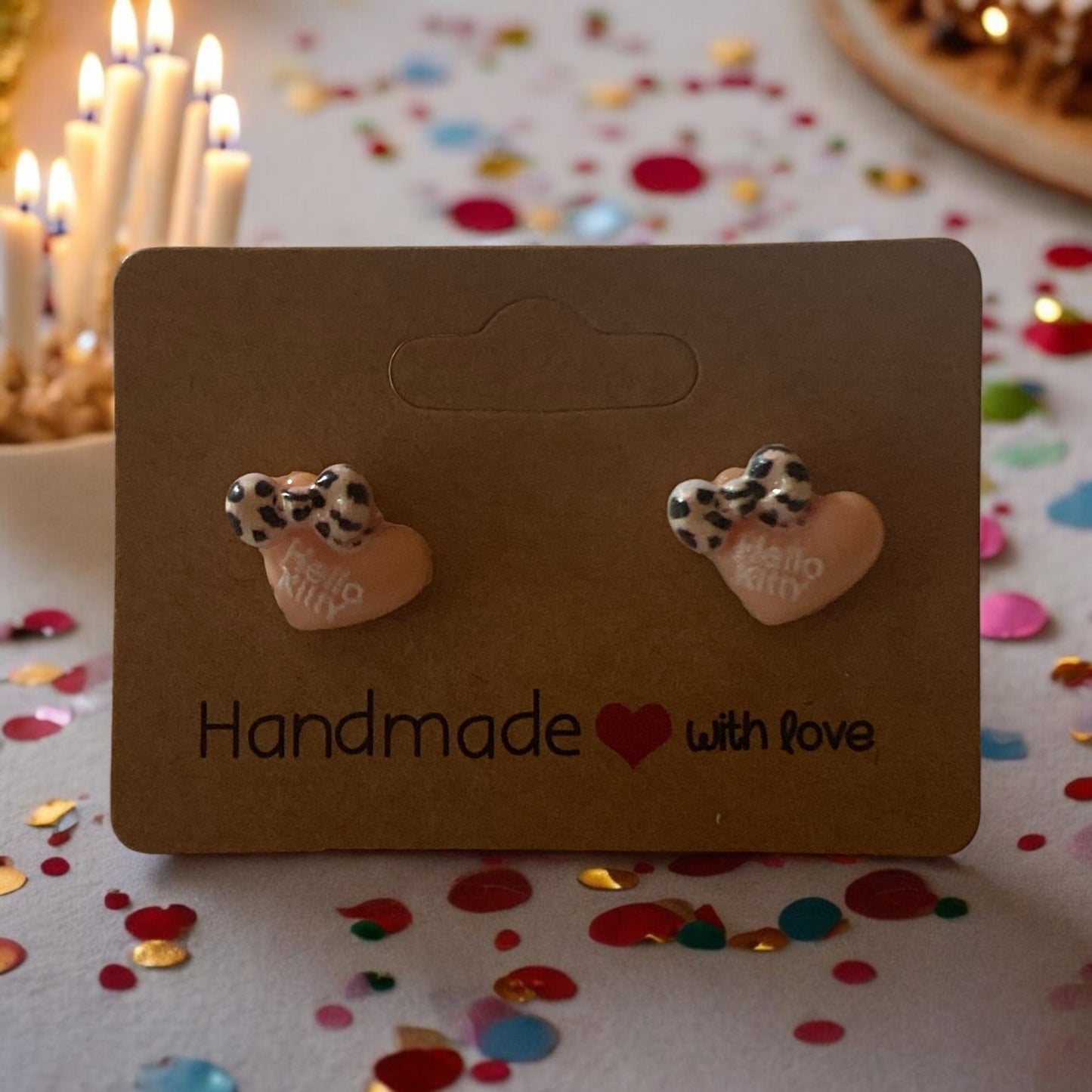 Hello Kitty Leopard print Erring