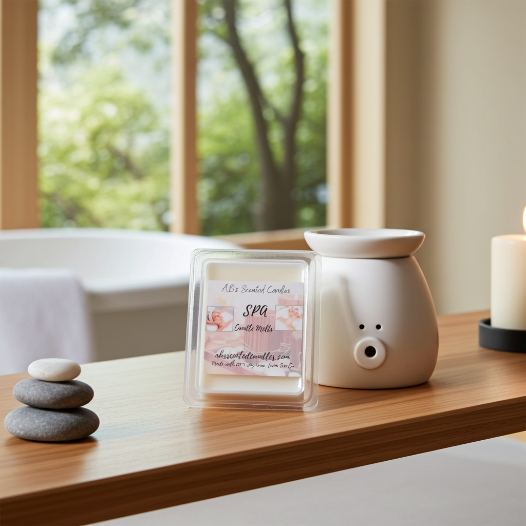 Spa candle melts