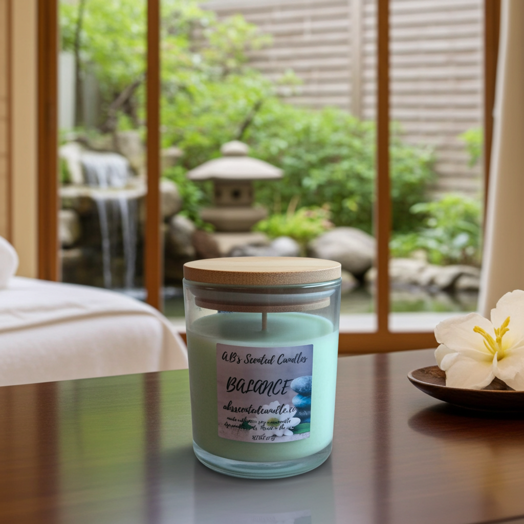 Balance scented candles