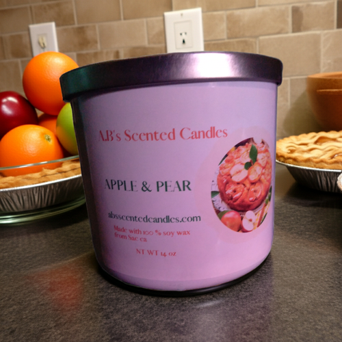 Apple & Pear Scented Candles