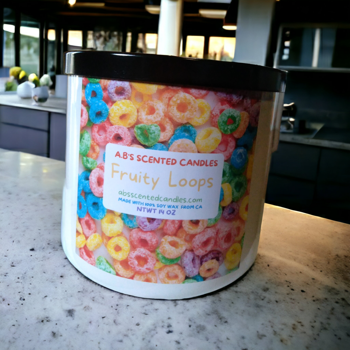 Fruity Loops Scented Candle