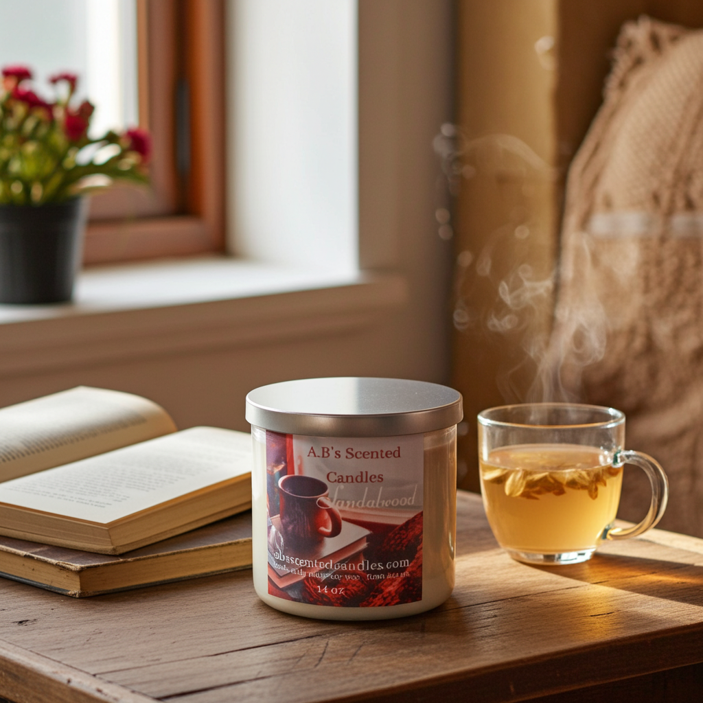 Sandalwood  Scented Candles
