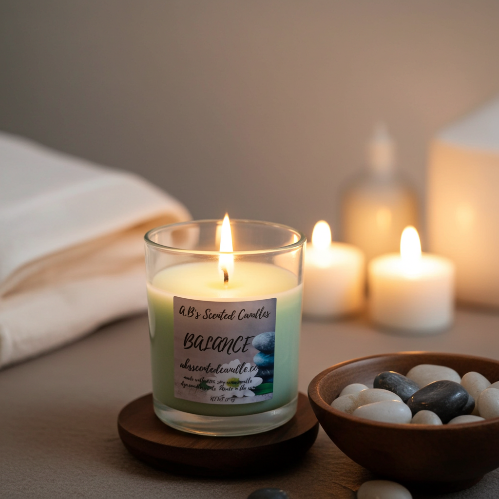 Balance scented candles