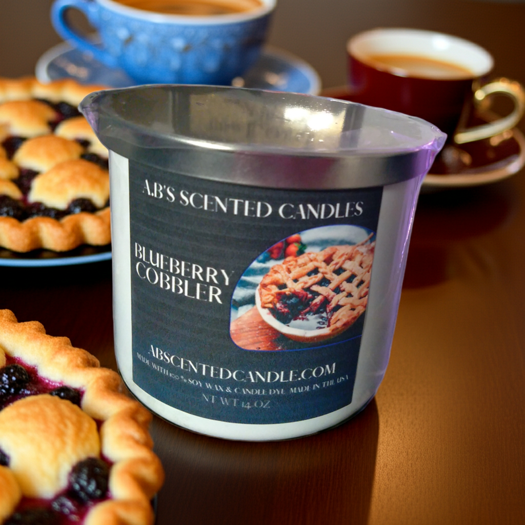 Blueberry Cobbler Scented Candles