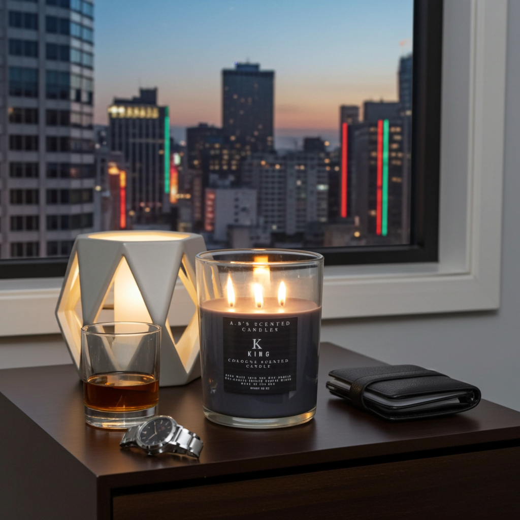King Cologne Scented Candle