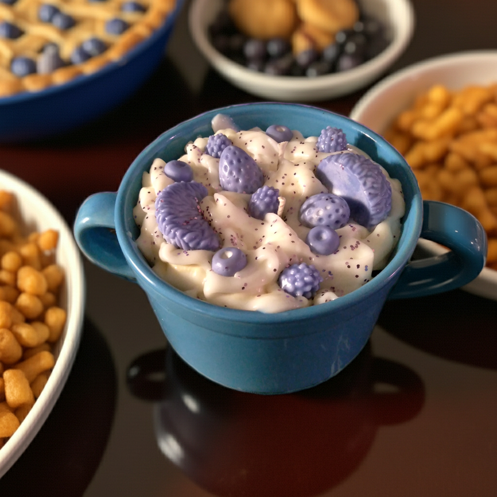 Blueberry pie scented Candle