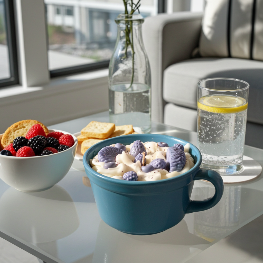 Blueberry pie scented Candle
