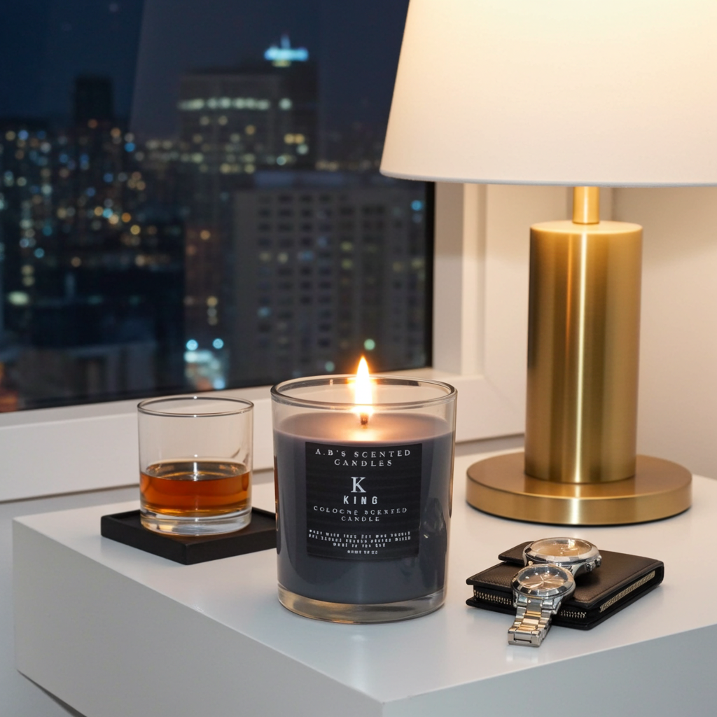 King Cologne Scented Candle