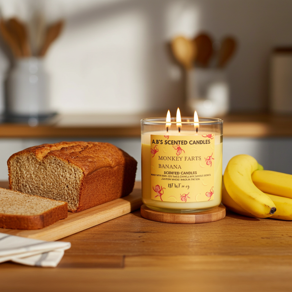 Monkey Fart Scented Candle