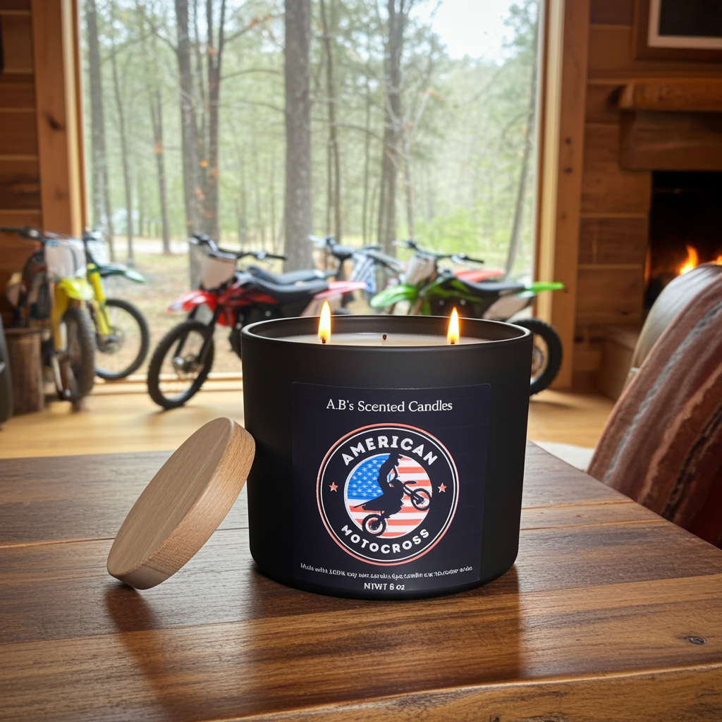 Moto Cross Scented Candles
