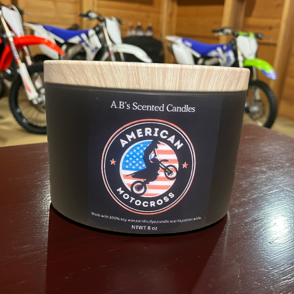 Moto Cross Scented Candles