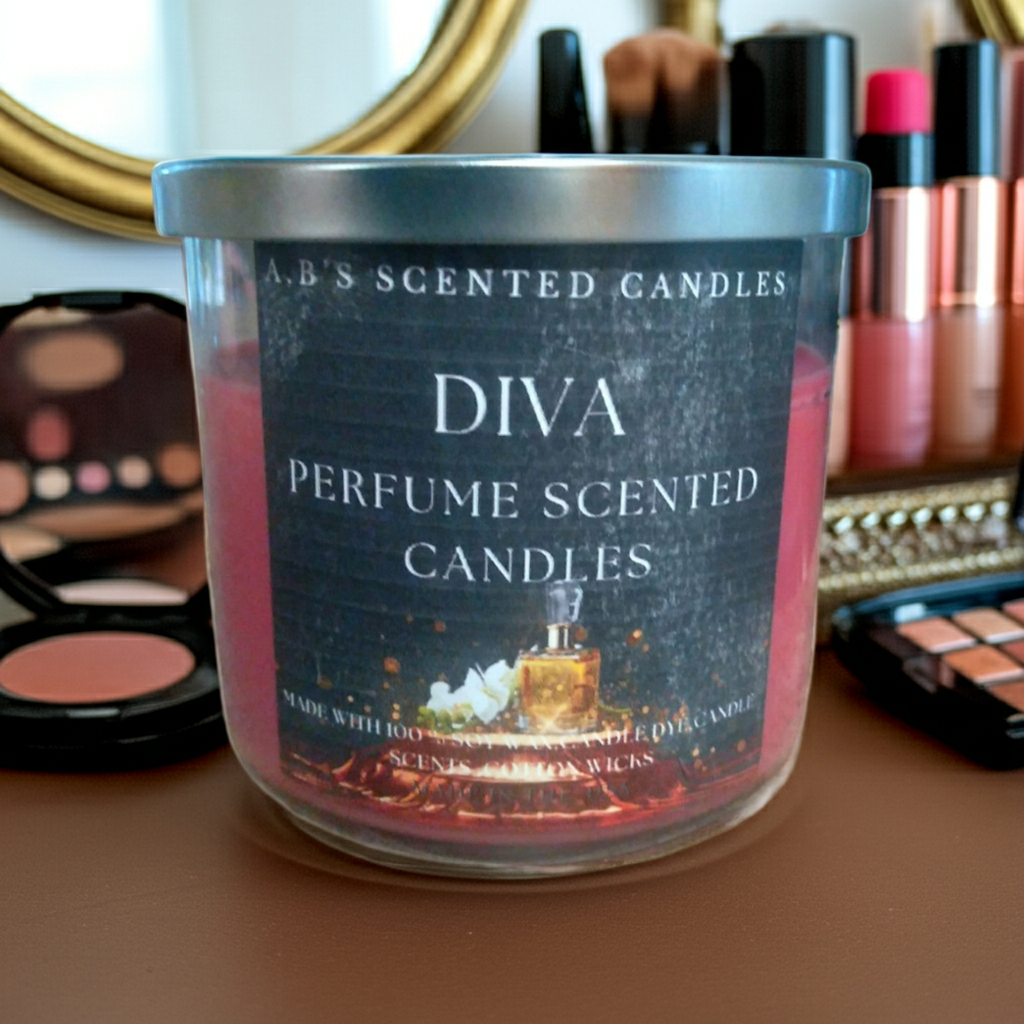Diva Perfume Scented Candles