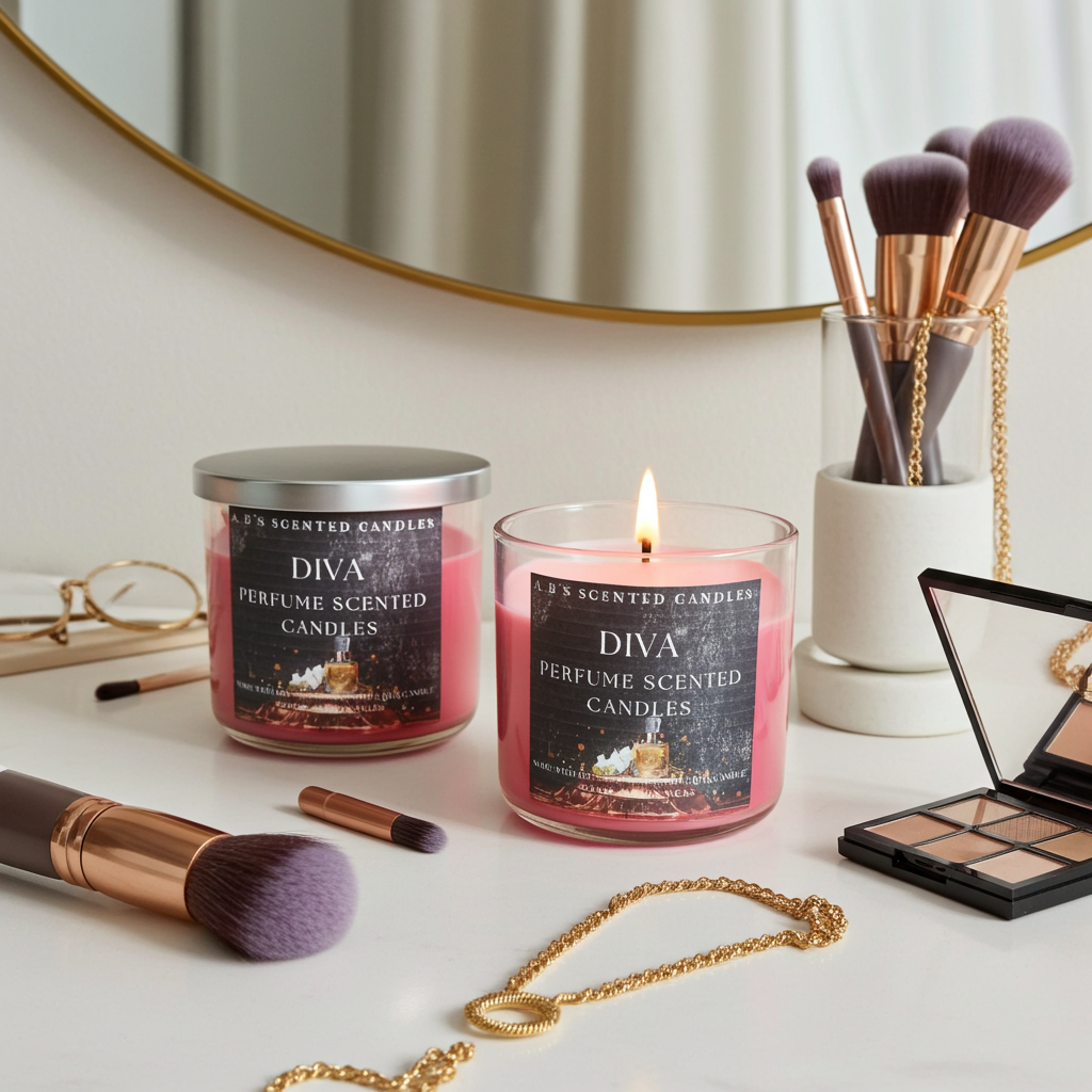 Diva Perfume Scented Candles