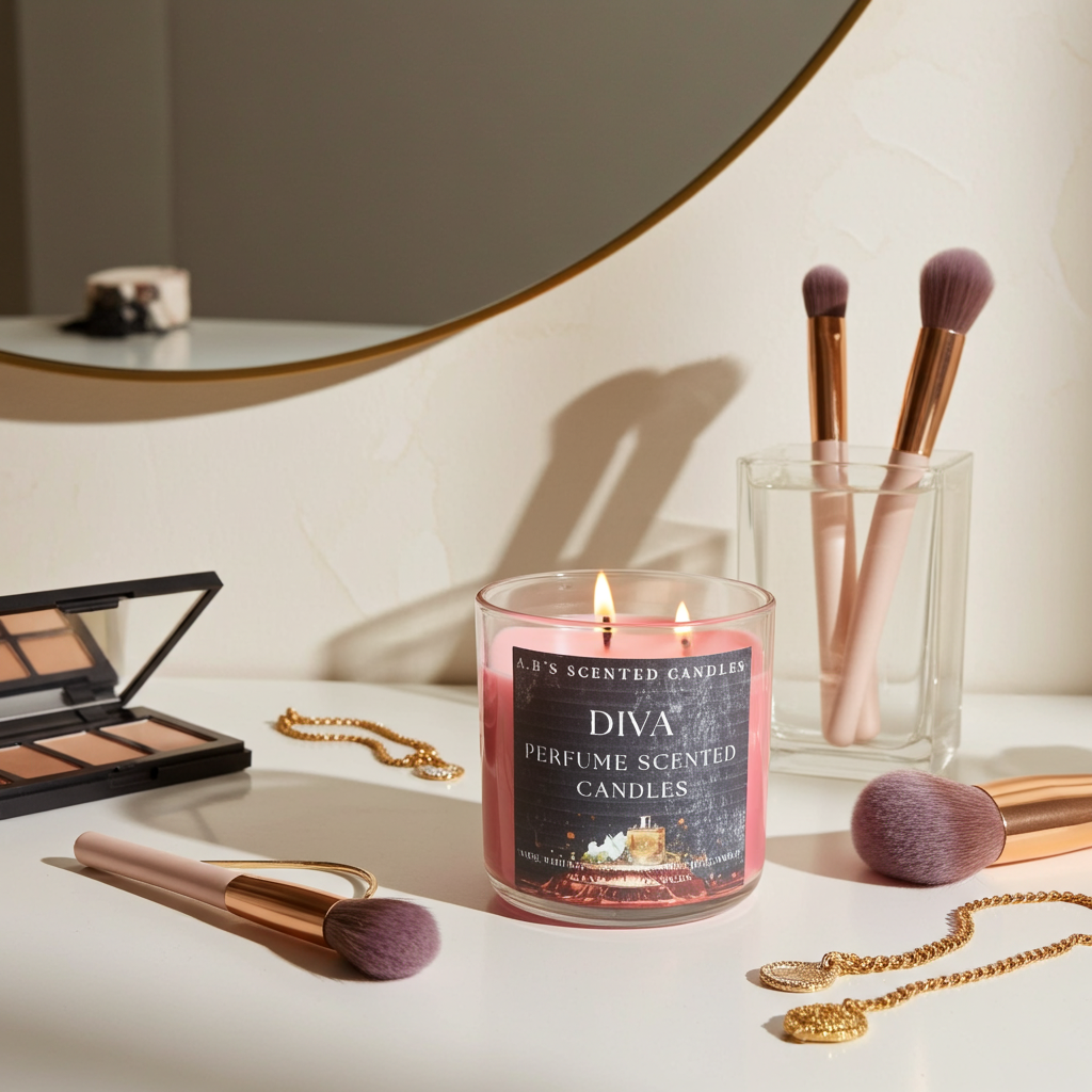Diva Perfume Scented Candles